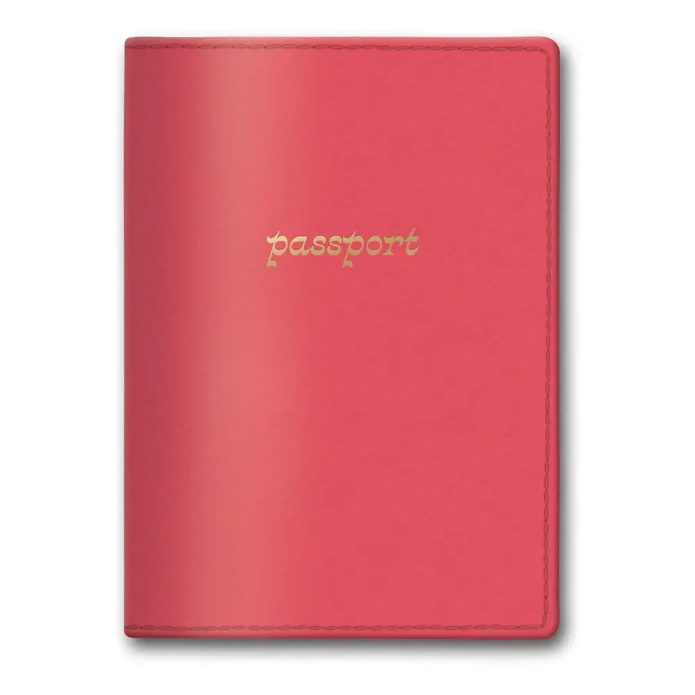 Coral Passport Holder